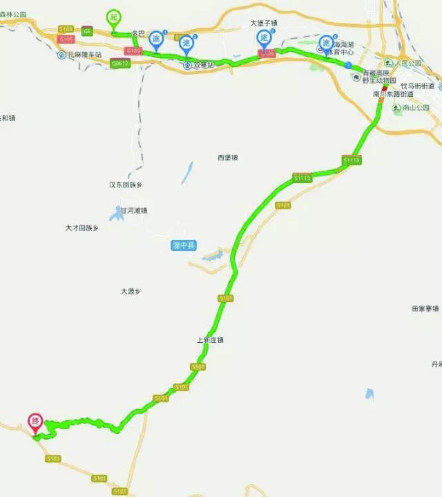 车辆绕行路线:东西方向通行需求车辆,选择外环南线,北线高速公路